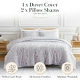 thumbnail image 2 of Secret Meadow Printed Duvet Cover Set by SouthShore Fine Linens, 2 of 9