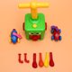 thumbnail image 2 of Juguete de coche con control de prensa de aprendizaje temprano, juguete divertido con globo para coche, juguete creativo para coche, juguete de inercia para niños, niñas y bebés (verde), 2 of 6