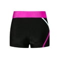 thumbnail image 2 of Hansber Kids Girls Athletic Shorts V-Waistband Gym Workout Yoga Booty Shorts Dance Gymnastics Hot Pink 12, 2 of 5