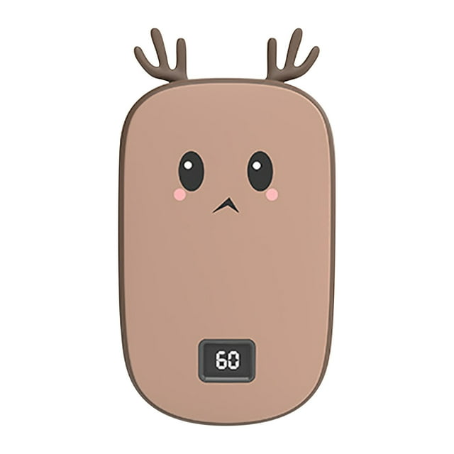 PEONAVET A Chopper A Chopper le Mini USB en Forme Mignonne Chauffe-Mains et Banque d'Alimentation 2 en 1