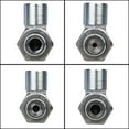 thumbnail image 6 of 3mirrors L-style M18x1.5 02 Spacer Angled Adapter 90 Degree w/ Adjustable Gas Flow Inserts & Nuts (10-Pack), 6 of 8