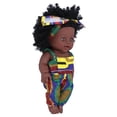thumbnail image 4 of Muñecas Reborn, Muñeca De Vinilo, Cómoda, 35 Cm, ​​Negra, Ecológica, Para Niñas Mayores De 3 Años, 4 of 7