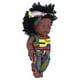 thumbnail image 3 of Muñecas Reborn muñeca de juguete suave respetuosa con el medio ambiente negra portátil para niñas regalos de cumpleaños niños de 3 años en adelante Anggrek Otros, 3 of 8
