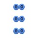 thumbnail image 1 of sweethay Cojín para auriculares, almohadillas para los oídos, reemplazo de auriculares para Studio Solo 2, azul Type1 NO1, 1 of 6