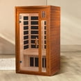 thumbnail image 4 of DYNAMIC SAUNAS Barcelona 1-2 Person Far Infrared Sauna - Curbside Shipping ONLY **SOME REMOTE SHIPPING AREAS MIGHT BE RESTRICTED FROM DELIVERY**, 4 of 9
