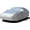 Silver-2 Layers, variant on Car Cover with Zipper, 2 Layer Full Car Covers Waterproof/UV Protection/Snowproof/Dustproof, Universal Car Cover (Fit Sedan-Length Up to 200")