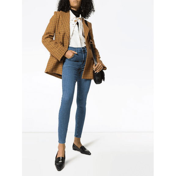 3x1 Women's DAVY Kaia High Rise Straight Skinny Ankle Jeans 23