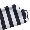 thumbnail image 2 of Moontgen Women Knitted Clutch Purse Small Stripe Purse Woven Bag (Black White Pinstripe), 2 of 6