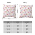 thumbnail image 2 of Yiaed Cute Pig Print Pillow Covers Super Soft Decorative Square Throw Pillow Covers Case Cushion Covers for Sofa Couch Bedroom Car Decor（No pillow core）-16"x16", 2 of 7