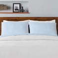 thumbnail image 4 of Ella Jayne Luxury Sateen 500 Thread Count Cotton Ocean Blue Sheet Set, Queen (4 Pieces), 4 of 6