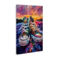 thumbnail image 2 of Stupell Industries Contemporary Vibrant Sneakers at Sunset Canvas Art, 16 x 24, by Creative Studio, 2 of 8