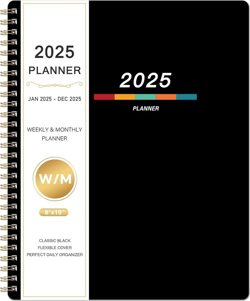 2025 Planner – 2025 Planner Weekly And Monthly, Jan. 2025 - Dec. 2025, 8" X