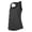 Black, variant on Women's Summer Workout Tank Top Sleeveless Fitness Camisole for Running Cycling Casual Wear with Front Pleated Design Athletic Tops Women Alien Top Shirts for Women Back Showing Tops 3xl Sequin Too