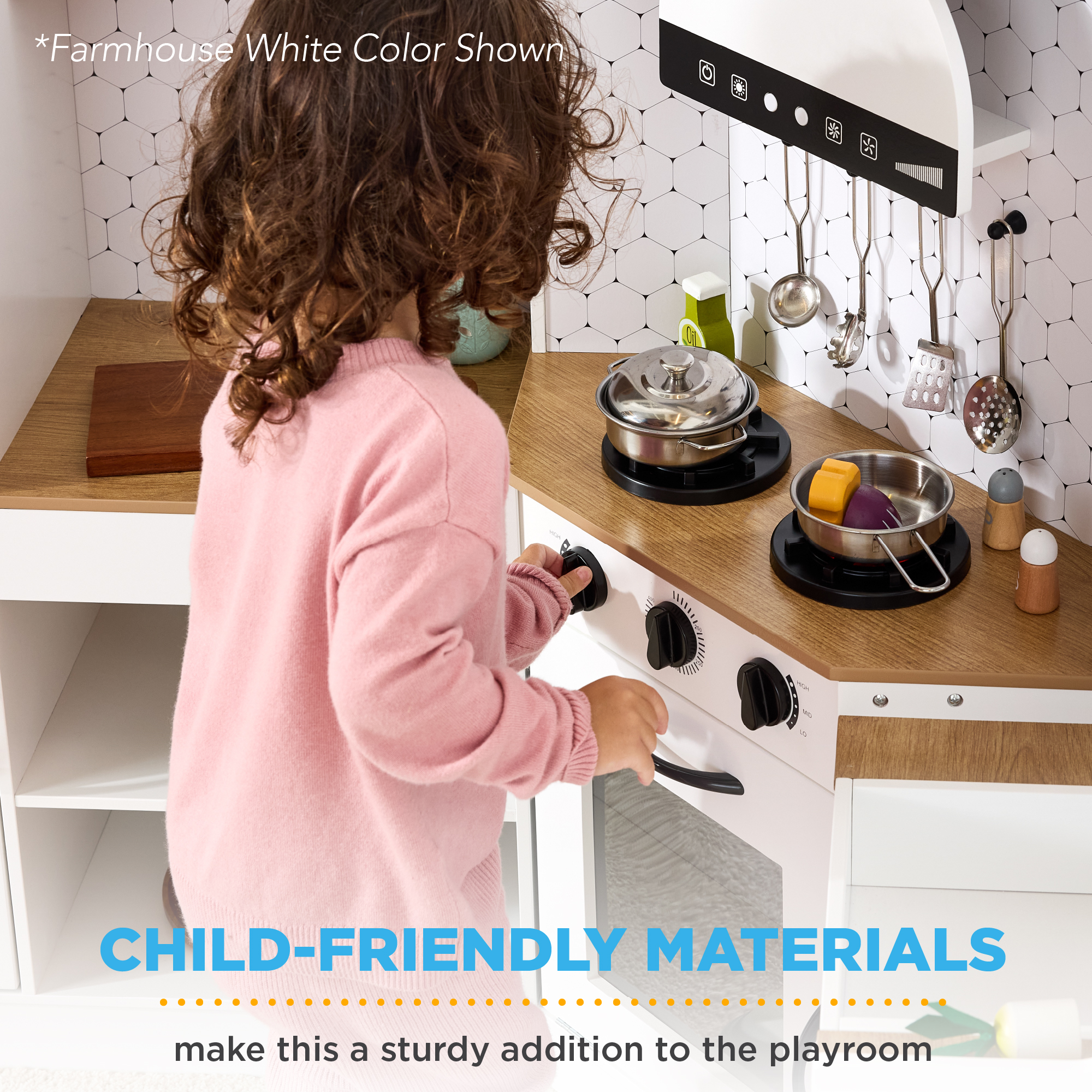 Best Choice Products Pretend Play Corner Kitchen with Lights & Sounds photo 8