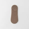 thumbnail image 3 of Baberdicy Socks 1 Pairs Male Summer Mesh Socks Solid Breathable Sock Slippers No Show Socks Womens Coffee, 3 of 4