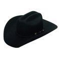 thumbnail image 3 of Twister Dallas Black Wool Felt Western Hat T7101001, 3 of 3