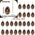 Advent Calendar 2024 Kids Mini Animals Set Hanging Ornaments Christmas