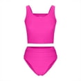thumbnail image 6 of Kmdttou Swim Suits for Women Ladies Solid Color Swimsuit Belly Swimsuit Hollow Back Swimming High Waist Swimming Trunks Up to 65% off!, 6 of 8