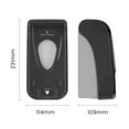 thumbnail image 2 of Manual Soap and Hand Sanitizer Dispenser by Oasis Creations, Liquid or Gel, Soap Dispenser Wall Mount, 1000ml/33oz. Commercial or Residential – Black Smoke, 2 of 8