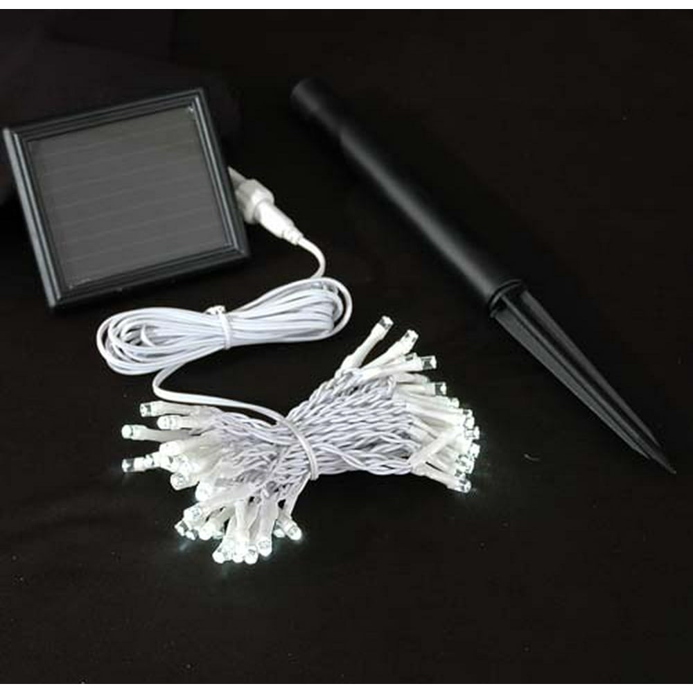 Novelty Lights 50 Light Solar LED Christmas Mini Light Set, Outdoor
