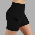 thumbnail image 5 of Tumotour Yoga Athletic Shorts For Women High Waisted Pants Workout Shorts Running Shorts Gym Sports Shorts Tennis Shorts Biker Shorts With Pockets, 5 of 8