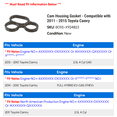 thumbnail image 2 of Cam Housing Gasket - Compatible with 2011 - 2015 Toyota Camry 2012 2013 2014, 2 of 2