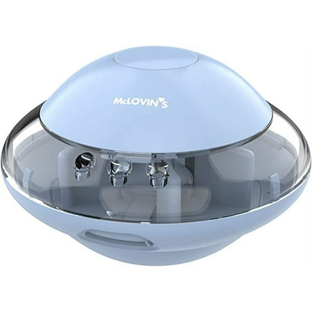 UPC: 0850021944360 | McLovin’s UFO Dog Puzzle Toys | Dog Treat Toys Interactive | BPA Free | Interactive Dog Toys | Treat Dispensing Dog Toys | Great Alternative to Pets Slow Feeder Dog Bowls (Blue)