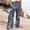 006 Black, variant on Oplxuo Womens Elastic High Waisted Palazzo Pants Casual Wide Leg Long Lounge Pant Trousers with Pocket