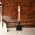 thumbnail image 4 of MLINS Heavy-Duty Metal Snow Shovel with Wooden Handle Railway Spade for Ice Removal Winter Snow Shoveling Tool Garden and Yard Cleaning Spade, 4 of 8