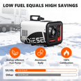thumbnail image 4 of Calefactor diésel SILVEL 8KW 110V 12V 24V con LCD y control remoto, 4 of 9