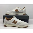thumbnail image 2 of New Balance LifeStyle BB80 Sneakers Men’s Size 8 White/Brown BB80WB1, 2 of 5