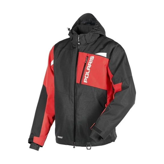 Polaris  Mens TECH54 Switchback Snowmobile Jacket Snocross Waterproof Red - Medium 283300403