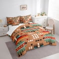thumbnail image 3 of Homewish Tribal Aztec 7-Piece Twin Bedding Sets for Teens Boys Girls,Bohemian Theme Bedding Comforter Set,Exotic Style Breathable Sheet Sets,Ultra Soft Home Decor,Reversible, 3 of 8