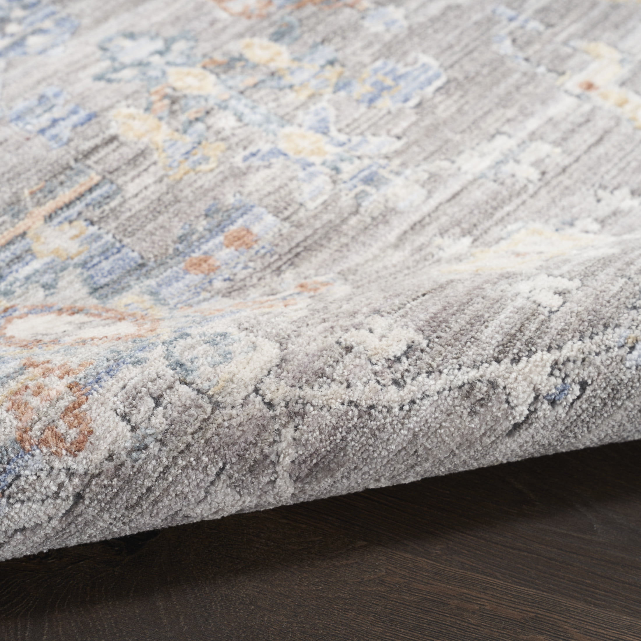 Nourison Elegant Heirlooms 7'10" x 10' Grey Vintage Indoor Rug