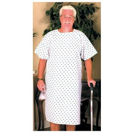 Pack of 4 Hospital Gown - Medical Gown (Best Hospital Gowns For Delivery)