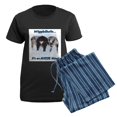 thumbnail image 5 of CafePress - Women's Dark Pajamas - Women's Short Sleeve Print T-Shirt and Pants Dark Cotton Pajama Set, 5 of 7