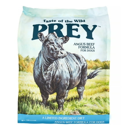Taste of the Wild Prey Limited Ingredient Angus Beef Formula Dry Dog Food, 25 (Best Taste Of The Wild Formula)