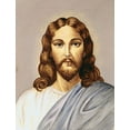 thumbnail image 2 of Bianchini, Vittorio 19x24 White Modern Wood Framed Museum Art Print Titled - Christ, 2 of 4