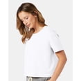 thumbnail image 2 of Alternative Women's Cotton Jersey Go-To Headliner Crop Tee, 2 of 5