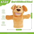 thumbnail image 4 of 10 Inch Animal Puppet Soft Hand Puppet Plush Toy Display For Adults And Boys and Girls To Develop Intelligence Gift, 4 of 5