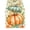 C, variant on VQPeo Thanksgiving Table Runner with Pumpkin and Maple Leaf Design for Fall Parties and Family Dinner Decor