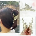 thumbnail image 3 of Unique Bargains Hair Clip Classic Butterfly Shape Hair Clip Elegant Luxurious Cute Hair Accessories for Women Gold Tone, 3 of 6