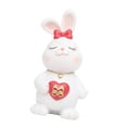 thumbnail image 2 of Moderne Bunny Hars Beeldjes Bruiloften Art Sculpturen Cijfers Konijn Standbeeld novia conejo, 2 of 8