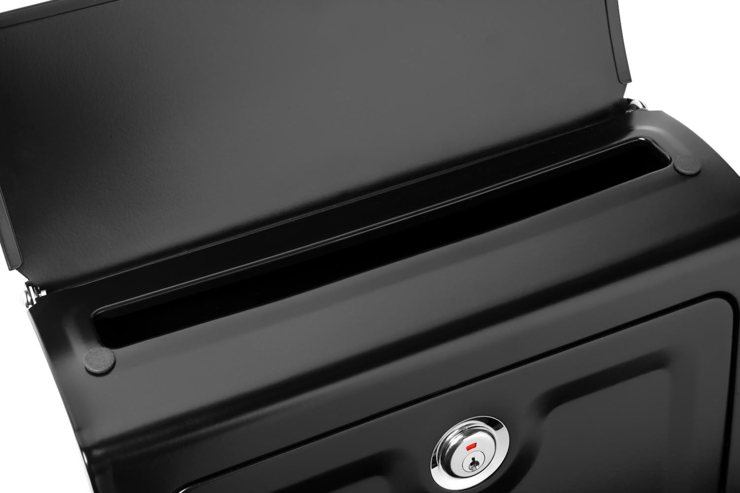 Architectural Mailboxes 2596B-10 Sienna Locking Wall Mount Mailbox - Black - Medium