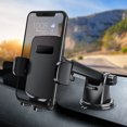 thumbnail image 4 of Car Phone Holder Mount, Phone Mount For Car Windshield Dashboard Universal Hands-Free Automobile Mounts Cell Phone Holder, 4 of 4