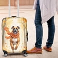 thumbnail image 4 of Welcome Fall Boxer Strolling Through the Autumn Maple Forest Travel Luggage Cover Boxers Dog Lover Gifts Idea Suitcase Dust Protective Decor - 12012, 4 of 5