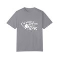 thumbnail image 5 of Dog Mom Shirt for Men Dogs Shirt Life is Better with Dogs T-Shirt Dog Paw Print Tee Funny Pet Lover Animal Gift Tops,Gray 3XL, 5 of 7