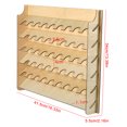 thumbnail image 3 of Model Paint Rack Delicate Convenient Wooden Pigment Holder Models Accessory Shelves Storage Container for Organizing Storing Use, 3 of 6