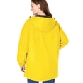 thumbnail image 3 of Woman Within Plus Size Hooded Slicker Raincoat, 3 of 6