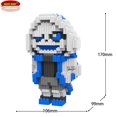 thumbnail image 1 of Bloques de construcción de tinta de figura Undertale para niños, juguetes hechos a mano, sans QYM unisex, 1 of 2